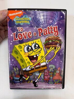 Spongebob Squarepants: To Love a Patty [DVD] Disc Tested, Working